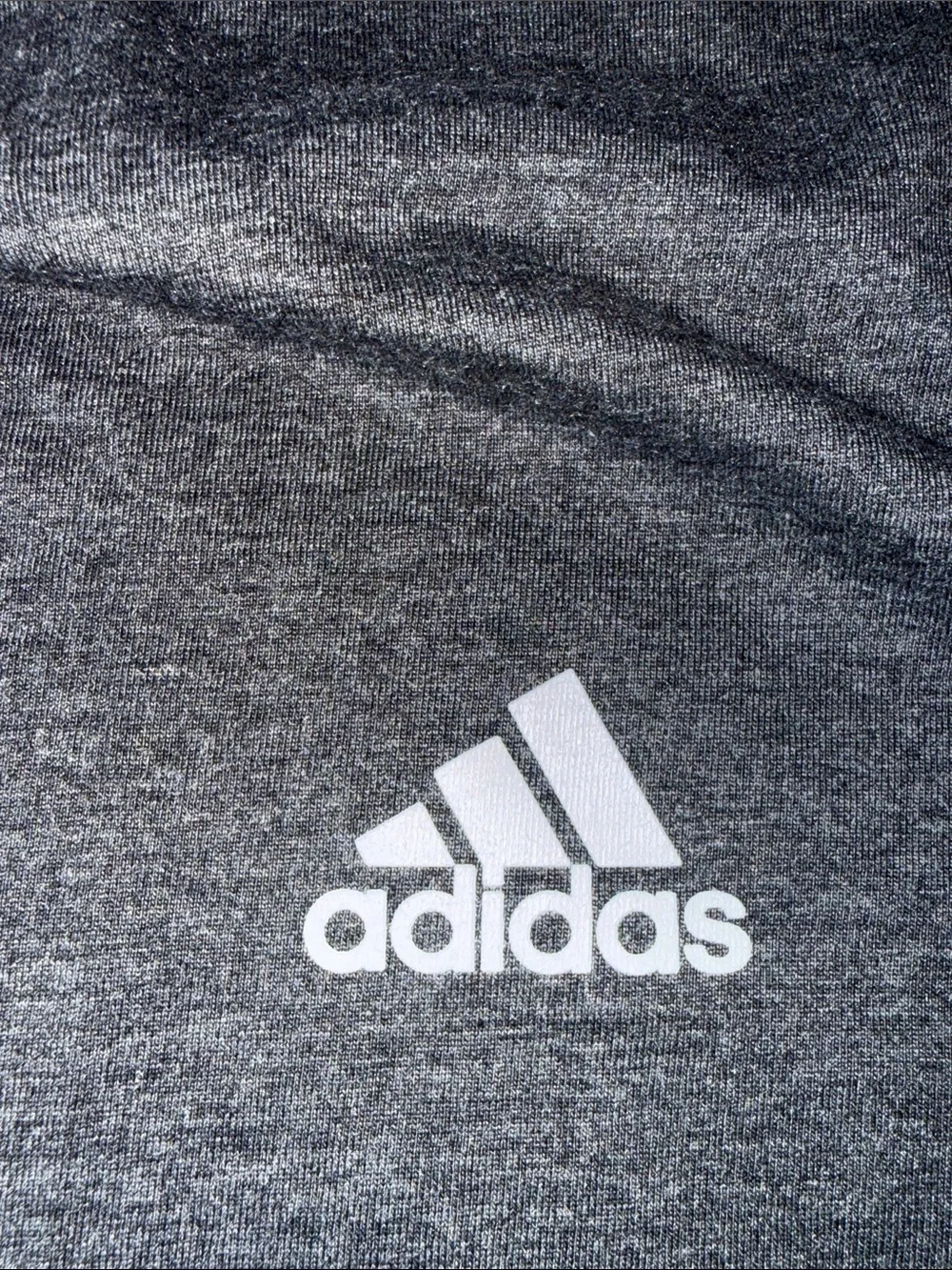 Adidas Men’s Performance Golf Polo Tee Heathered Gray L NWT